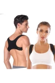 Unisex Siyah Ortopedik Dik Duruş Korsesi thumbnail 2
