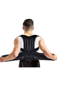 Çift Balenli Bel Ve Sırt Korsesi Dik Durus Spor Bel Sırt Omuz Kambur Önleyici Korse thumbnail 2