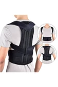 Çift Balenli Bel Ve Sırt Korsesi Dik Durus Spor Bel Sırt Omuz Kambur Önleyici Korse thumbnail 4