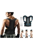 Medikal Unisex Çift Balenli Dik Duruş Korsesi Kifoz Skolyoz Korsesi Omuz Sırt Bel Korsesi thumbnail 3