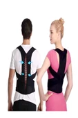 Çift Balenli Dik Durmayı Sağlayan Sırt Omuz Bel Korsesi Unisex Kamburluk Önleyici Dik Duruş Korsesi thumbnail 3