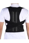 Dik Duruş Korsesi Unisex Siyah Dik Durmak Için Kamburluk Medikal Önleyici Ortopedik Sırt Korse thumbnail 3