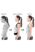 Ortopedik Dik Duruş Korsesi Balenli Manyetik Kamburluk Önleyici Korse Erkek Sırt Korsesi thumbnail 4