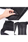 Dik Duruş Korsesi Unisex Siyah Dik Durmak Için Kamburluk Medikal Önleyici Ortopedik Sırt Korse thumbnail 6