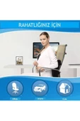 Highconcept Ortopedik Bel Sırt Minderi Araç Koltuk Sandalye Bel Yastığı thumbnail 6