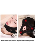 Horlama Önleyici Maske Kemer Bant Horlama Bandı Horlayanlar Için Bant Maske Horlama Aparatı - 3