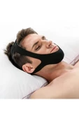 Unisex Siyah Uyku Bandı Horlama Bandı Uyku Maskesi - 4