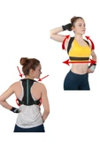 Tek Balenli Dik Duruş Korsesi Spor Sırt Omuz Kamburluk Önleyici Korse thumbnail 1