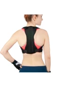 Sporcu Dik Duruş Korsesi Balenli Profesyonel Medikal Ortopedik Sırt Kamburluk Önleyici Sporcu Korse thumbnail 3