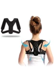 Kamburluğu Önleyici Dik Duruş Korsesi Ortopedik Kamburluk Önleyici Bel Sırt Omuz Korsesi Aparatı thumbnail 1