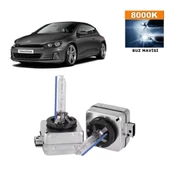 Volkswagen Scirocco 2015-2017 D3S / D3R 8000K Buz Mavisi HID Xenon Ampul 2 Adet - 1