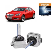 Ople Insignia COSMO 2014-2017 D3S / D3R 8000K Buz Mavisi HID Xenon Ampul 2 Adet - 1