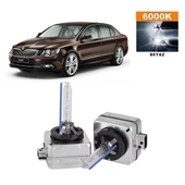 Skoda SuperB 2012-2019 D3S / D3R 6000K Beyaz HID Xenon Ampul 2 Adet - 1