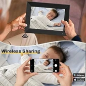 Arktronic 10.1 Inc akıllı WiFi dijital fotoğraf çerçevesi 32GB 1280x800 IPS - 4