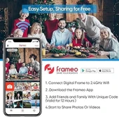 Arzopa Dijital Fotoğraf Çerçevesi 15.6 Inc Wifi 1920x1080 32GB - 3