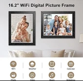 Nethgrow 16.2 Inc Büyük Dijital Resim Çerçevesi  32GB 1258x930 IPS Ekran - 3