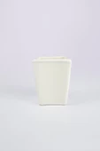Digithome 6’lı Bone Porselen Mini Sosluk Sunumluk Seti Beyaz  - ES - 4