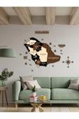 GİZEM SHOP 3d Saudi Arabia Haritası Katmanlı Puzzle Şeklinde Ahşap Renkli Ölçü 135cmx90cm - 3