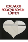 HYL Ayaklı Allah Muhammed Lafzı Aynalı Pleksi Masa Üstü Biblo Lazer Kesim - 4