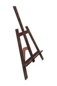 KEMSON Şövale Lazer Kesim Mini Şövale Çerçeve Ayağı Ceviz 12x19 Cm 3 Adet - 5