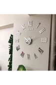 GİZEM SHOP 3d Duvar Saati Büyük  Romen Rakamlı Duvar Saati - 3