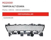 Dacia Sandero II Ön Tampon Izgarası 622544633R NS-M220081 - 1