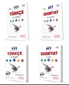 Limit Tyt Türkçe + Ayt Edebiyat El Kitabı + Soru Seti 4 Kitap 2024 - 1