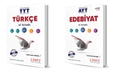 Limit Tyt Türkçe + Ayt Edebiyat El Kitabı Seti 2 Kitap 2024 - 1