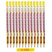 Galatasaray Yuvarlak Kurşun Kalem 12 Adet thumbnail 1