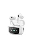 Torima A9PRO Beyaz OLED Ekranlı ANC/ENC Destekli 5.4 Bluetooth Kulaklık - 3