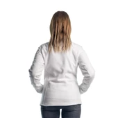 Şensel, Kadın Polar Mont, Beyaz -99E310- Cepli,Fermuarlı,Outdoor thumbnail 3