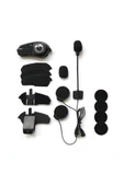 Torima BT35 with light Rgb Renkli Işıklı ve Yüksek Sesli Bluetooth Kask Intercom Motosiklet Interkom Kulaklık - 2