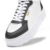 Puma Karmen Rebelle MID Siyah Beyaz Günlük Spor Ayakkabısı - 6