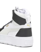 Puma Karmen Rebelle MID Siyah Beyaz Günlük Spor Ayakkabısı - 3
