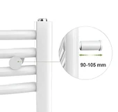 Duffmart Omnia 4/7 Beyaz Düz Havlupan Radyatör thumbnail 5