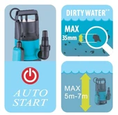 Duffmart FSP900DW Pis Su Drenaj Dalgıç Pompası thumbnail 3