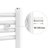 Duffmart Omnia 5/10 Beyaz Düz Havlupan Radyatör thumbnail 7