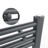 Duffmart Rainbow 6/10 Antrasit Düz Havlupan Radyatör thumbnail 5