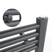 Duffmart Rainbow 6/7 Antrasit Düz Havlupan Radyatör thumbnail 5