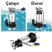 Duffmart V1100F-B Pis Su Foseptik Parçalayıcılı Açık Fanlı Dalgıç Pompa thumbnail 4