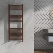 Duffmart Rainbow 6/7 Bronz Düz Havlupan Radyatör thumbnail 2