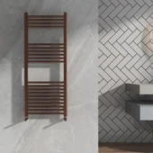 Duffmart Rainbow 4/7 Bronz Düz Havlupan Radyatör thumbnail 2