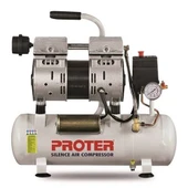 Proter 9 Lt Süper Sessiz Yağsız Kompresör - 1