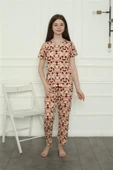 Kız Çocuk Penye Pijama Takım 20396 - 1