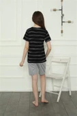 Kız Çocuk Penye Şortlu Pijama Takım 20405 - 4
