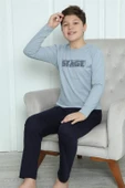 Erkek Çocuk Penye Pijama Takım 20415 - 2