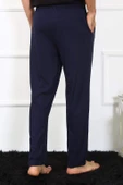 Erkek Pamuk Lacivert Tek Alt Pijama 27495 - 5