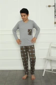 Erkek Çocuk Penye Pijama Takım 20387 - 1