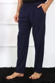 Erkek Pamuk Lacivert Tek Alt Pijama 27495 - 3