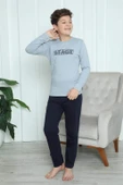 Erkek Çocuk Penye Pijama Takım 20415 - 11